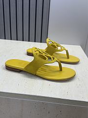 Hermes Mage Sandal Suede Yellow - 4
