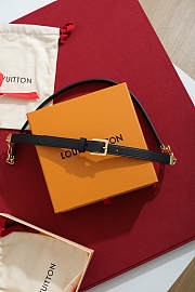 LV Circle Blossom 16mm Belt Black M8654V  - 1