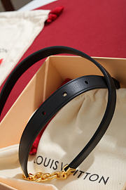 LV Circle Blossom 16mm Belt Black M8654V  - 6