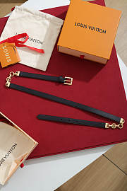 LV Circle Blossom 16mm Belt Black M8654V  - 5