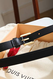 LV Circle Blossom 16mm Belt Black M8654V  - 2