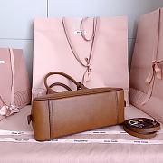 Miumiu Small Vivant Nappa Leather Bag Brown 5BB200 - 28x17x9.5cm - 3