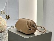 Dior Bow Pouch Camel Supple Lambskin - 20x11x8cm - 3