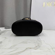 Dior Mini Vanity Black Cannage Lambskin - 17x10.5x8cm - 6