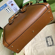 Gucci Diana Medium Tote Bag Brown Leather ‎702721 - 27x23x9cm - 4