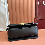 Gucci Siena Medium Top Handle Bag Black Leather 855535 - 25.5x16x9cm - 3