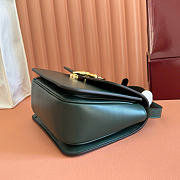 Gucci Siena Medium Top Handle Bag Green Leather 855535 - 25.5x16x9cm - 3