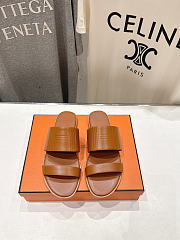 Hermes Mona Sandal Brown - 4