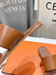 Hermes Mona Sandal Brown - 3