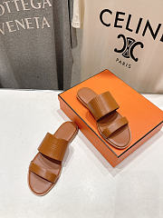 Hermes Mona Sandal Brown - 6