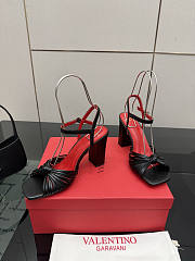 Valentino Annet Kidskin Sandal Black 90mm - 2