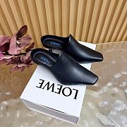 Loewe Emily Mule in Lambskin Black Lambskin 4.5cm - 1