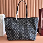 Gucci Tribeca Large Tote Bag ark Blue GG Denim 874745 - 38x29.5x13cm - 3