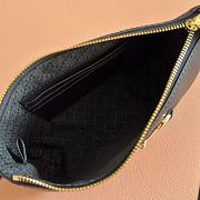Gucci Horsebit Web Small Shoulder Bag Black Leather 867130 - 20x12.5x4.5(1.5)cm - 2