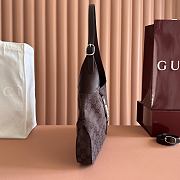 Gucci Jackie 1961 Medium Shoulder Bag Brown GG Canvas 863136 - 31.5x22x4.5cm - 6