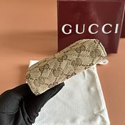 Gucci GG Marmont Small Wallet Sand and Brown GG Canvas 773427 - 11.5x8x3cm - 6