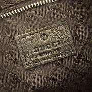 Gucci Jackie 1961 Medium Shoulder Bag Black GG Canvas 863136 - 31.5x22x4.5cm - 4
