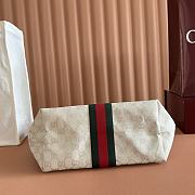 Gucci Giglio Small Tote Bag Ivory GG Canvas 860845 - 25x20x15cm - 5