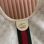 Gucci Giglio Small Tote Bag Ivory GG Canvas 860845 - 25x20x15cm - 3