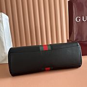 Gucci Paparazzo Large Top Handle Bag Black Leather 875019 - 37x29x13cm - 6