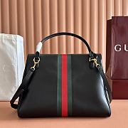 Gucci Paparazzo Large Top Handle Bag Black Leather 875019 - 37x29x13cm - 4