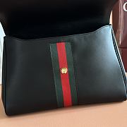 Gucci Paparazzo Large Top Handle Bag Black Leather 875019 - 37x29x13cm - 2