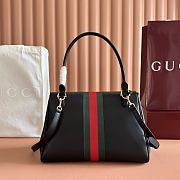 Gucci Paparazzo Medium Top Handle Bag Black Leather 875018 - 32x24x17cm - 2