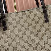 Gucci Londra Large Tote Bag Sand and Brown GG Canvas 875056 - 40x30x16cm - 6
