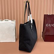 Gucci Jackie Large Tote Bag Black GG Canvas ‎867014 - 55x37x14.5cm - 6
