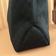 Gucci Jackie Large Tote Bag Black GG Canvas ‎867014 - 55x37x14.5cm - 5