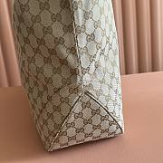 Gucci Jackie Large Tote Bag Sand and Brown GG Canvas ‎867014 - 55x37x14.5cm - 4