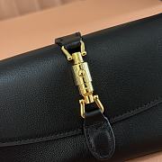 Gucci Jackie Small Shoulder Bag Black Leather ‎867156 - 21.5x11.5x2cm - 2