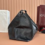 Gucci Brera Large Crossbody Bag Black Leather 864485 - 45x38.5x20cm - 6