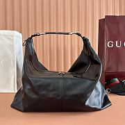 Gucci Brera Large Crossbody Bag Black Leather 864485 - 45x38.5x20cm - 4