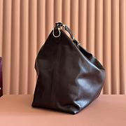 Gucci Brera Large Crossbody Bag Dark Brown Leather 864485 - 45x38.5x20cm - 4
