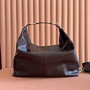 Gucci Brera Large Crossbody Bag Dark Brown Leather 864485 - 45x38.5x20cm - 3