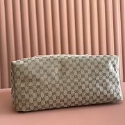 Gucci Brera Large Crossbody Bag Sand and Brown GG Canvas 864485 - 45x38.5x20cm - 3