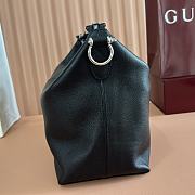 Gucci Brera Medium Crossbody Bag Black Leather 866938 - 33x27x15cm - 4