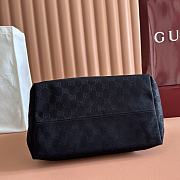 Gucci Brera Medium Crossbody Bag Black GG Canvas 866938 - 33x27x15cm - 2