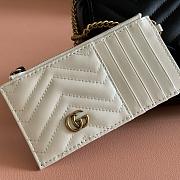 Gucci GG Marmont Small Shoulder Bag Black Leather ‎751526 - 21x12x5cm - 4