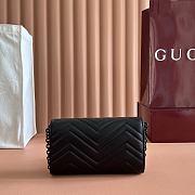 Gucci GG Marmont Wallet On Chain Black 858924 - 20x12x4cm - 6