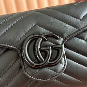 Gucci GG Marmont Wallet On Chain Black 858924 - 20x12x4cm - 2