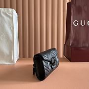 Gucci GG Marmont Wallet On Chain Black 858924 - 20x12x4cm - 3