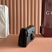 Gucci Dionysus Medium Shoulder Bag Black Leather ‎874735 - 28x14x7cm - 6