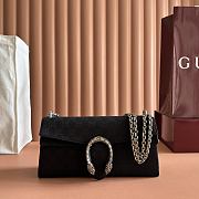 Gucci Dionysus Medium Shoulder Bag Black GG Canvas ‎874735 - 28x14x7cm - 1