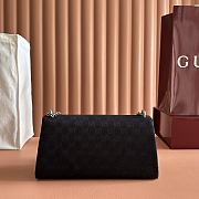 Gucci Dionysus Medium Shoulder Bag Black GG Canvas ‎874735 - 28x14x7cm - 3