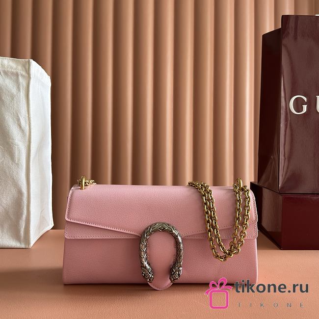 Gucci Dionysus Medium Shoulder Bag Pink Leather ‎874735 - 28x14x7cm - 1
