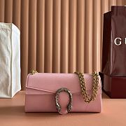 Gucci Dionysus Medium Shoulder Bag Pink Leather ‎874735 - 28x14x7cm - 6