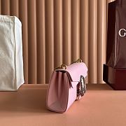 Gucci Dionysus Medium Shoulder Bag Pink Leather ‎874735 - 28x14x7cm - 5