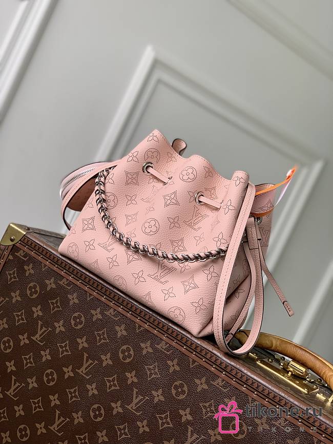 LV Bella Mahina Leather Dream Pink Jasmin M23195 - 19x22x14cm - 1